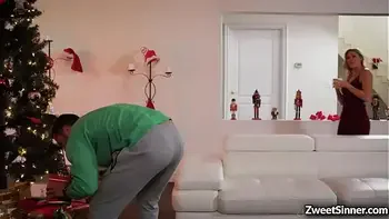 Seductive MILF Jessa Rhoades started an intense sensual sex with her hot neighbor Damon Dice and until they both got satisfied.