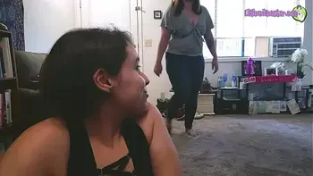 I got caught playing with hubby while over at Paige Steele's for dinner...so she decided to join in on the appetizer! Clip 1