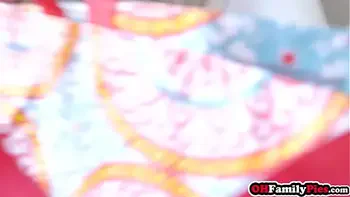 OhFamilyPies.com - Bad stepbro fucked his naughty teen stepsis Alexa Grace after teen masturbated