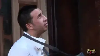 In search of spirits they find a brunette and blonde milf who want an anal foursome with DP