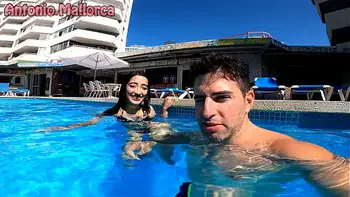 ARGENTINIAN SLUT is Picked Up From The Swimming Pool and FUCKED in her Hotel Room