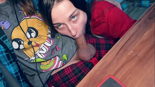 Game Stepsister loves to suck cock