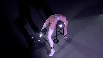 Blonde Girl on a BDSM Sex machine | 3D Porn