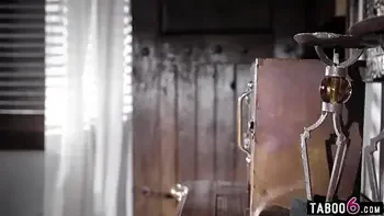 Caring MILF stepmom Reagan Foxx took care of her clumsy 18 year old stepson