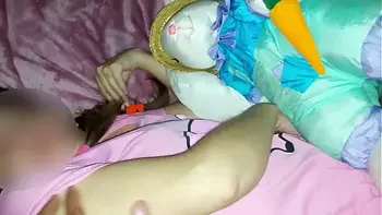 Barely legal stepdaughter is left in the care of her stepfather and the pervert fucks her -  Don't Leave Me Alone with my stepfather, 18 years young