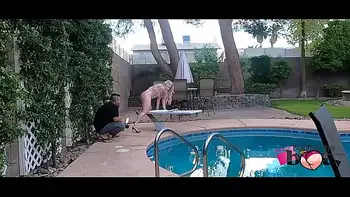 Big Booty Blonde PAWGEMILY Shakes Her Ass Behind The Booty PAWGED