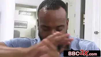 Tiny Pocket-Sized Babysitter Banged by Enormous BBC - Avery Black