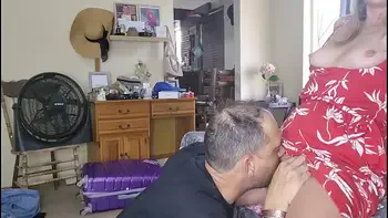 Young stepdaughter gets her pussy licked and creampied after school