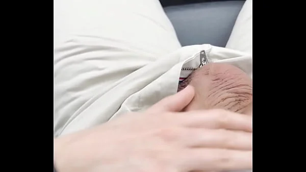 he really wants to get sucked in the car, so I stop to swallow his sperm