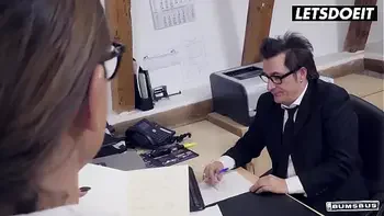 Horny Secretary Sexy Susi Fucks Her Coworkers On Valentine's Day In The Office - LETSDOEIT