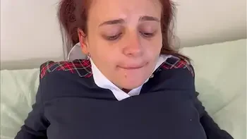 a pregnant stepdaughter is fucked by her stepfather and she squirts from his cock