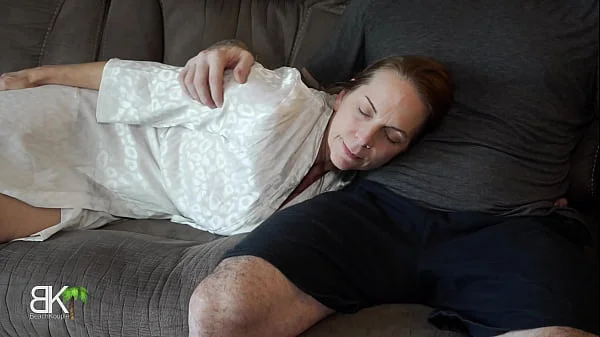 And StepSon Share A Couch