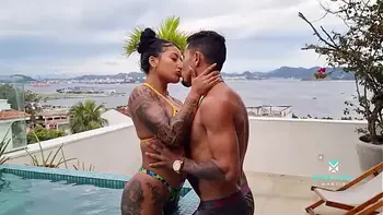 Fucked in an outdoor jacuzzi in Brazil - Shh!! watch out for the neighbors - Mariana Martix