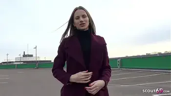 GERMAN SCOUT - SLIM TOURIST GIRL STELLA GET FUCK AT STREET PICK UP MODEL JOB