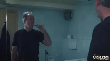 Nasty Cherry kiss is aggressive with old man and makes him fuck her