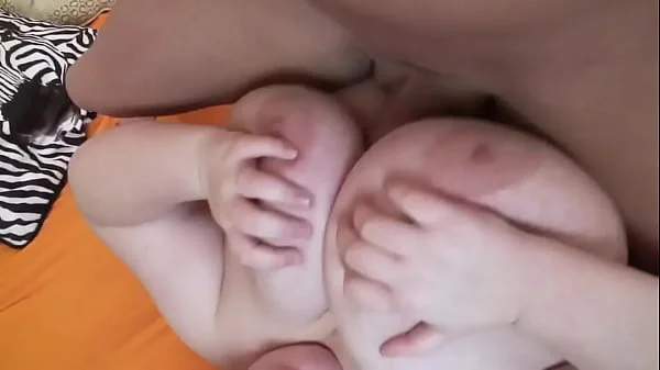 Gorgeous curvy fat blonde with huge big tits and big ass lets her big shaved pussy fuck for pleasure