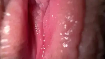 Extremely close up fuck with the boss's husband, tight creamy pussy and ass rubbing cumshot