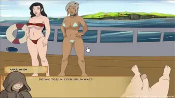 Four Elements Trainer Book 5 Love Part 17 - Jinora and Korra Double fucked