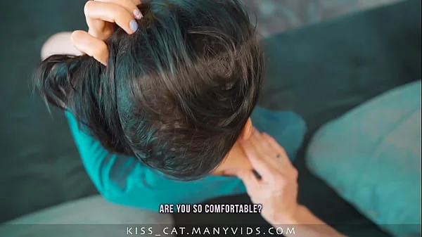 Step mom unexpected step son's suck?! He fucks her till cum in mouth - Kisscat