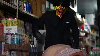 Horny BBW Gets Fucked At The Local 7- Eleven