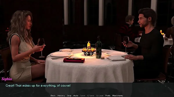 A Wife And StepMother (AWAM) #11 - Dinner with Bennett - Porn games, Adult games, 3d game