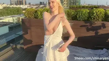 Public Outdoors Amateur - Fucked & Creampied