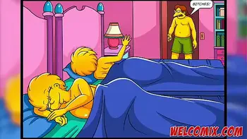 In a couple's fight don't stick the dick - The Simptoons