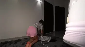 Wife Fucks Her Boss For Her Husband's Debts While He Is Not  Home. Real Cheating