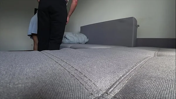 Real Treason. Wife Fucks On A Home Couch With An Unfamiliar Man. Husband At Work