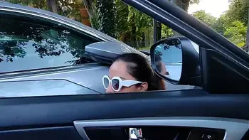 She starts sucking and wants to be fucked right downtown while a voyeur stops to keep us company