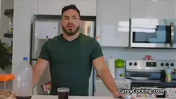 Yogi dives deep in big tit redhead after session