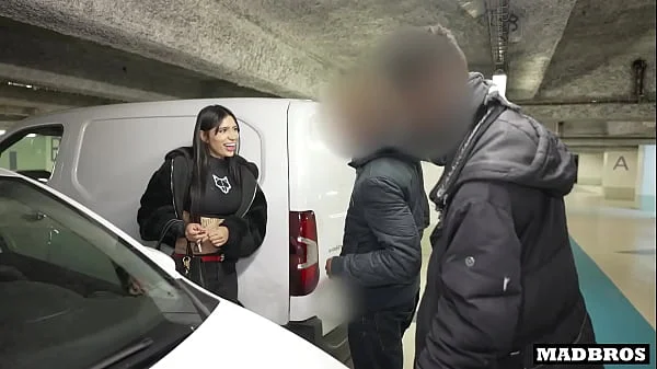 Colombian slut smashed hard in a parking lot for scratching my friend's car !