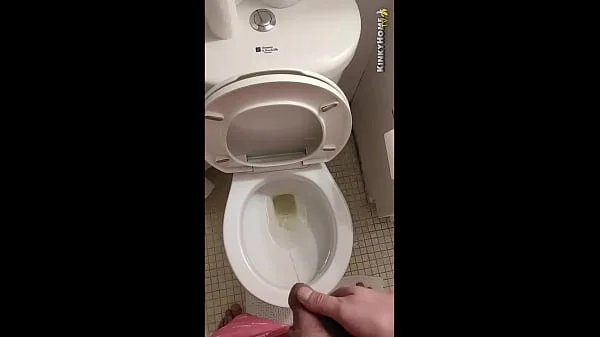 Piss compilation - sissy, chastity belt, locked, public pee