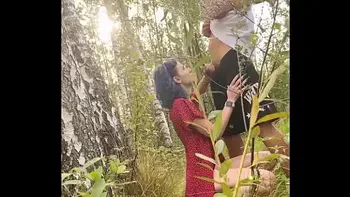 Real public sex date in the park after boating - creampie