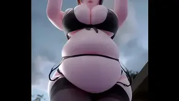 Mei Lingerie Belly Inflation
