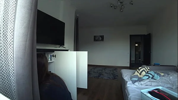 Wife And Family Friend Fuck On The Couch Before Her Husband Comes Home.Real Cheating