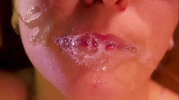NEW!! 60FPS CLOSE UP: BEST Milking Mouth for your DICK! ASMR, Tongue and Lips BLOWJOB -XSANYANY 2023