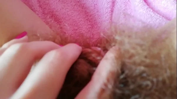 Hairy Bush Compilation with Huge clitoris