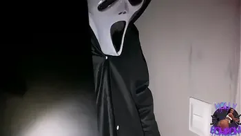 EDIÇÃO HALLOWEEN: ABRI MEU CU GULOSO PRO GHOSTFACE , MAMEI GOSTOSO E LIBEREI MINHA XOTA ! ( COMPLETO NO RED E NO SHEER )
