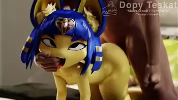Ankha dando para o negão