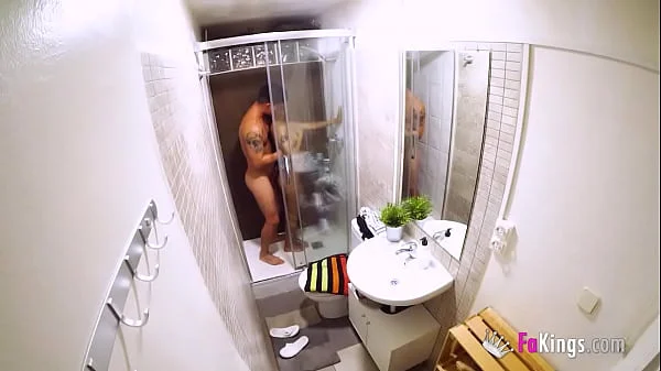 Nervous Latina Moli Myers becomes a SEX QUEEN thanks to FAKings' helping hand!