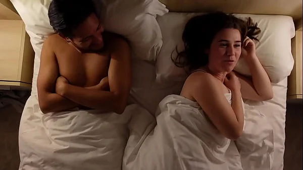 Niece is surprised to see her uncle walking around the house naked.