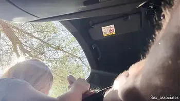 Public Dick Flash! A Naive Teen Caught Me Jerking Off in the Car on a Hiking Trail and Helped Me Out.