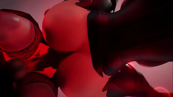 Futa Scarlet Witch fucks Futa Black Widow 3d hentai