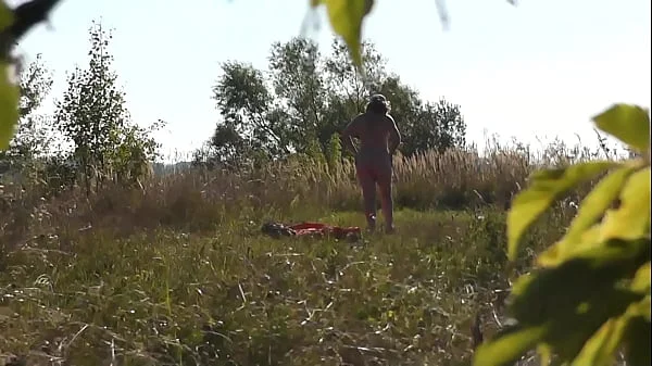 Nudist beach. Public nudity. Naked in public. Random guy watches naked sexy blonde MILF Frina undressed and sunbathing on shore of lake without panties and bra. Big natural tits Milf. Ass Milf. Butt Milf. Outdoor. Outside. Nudists. Naturists. Doggystyle