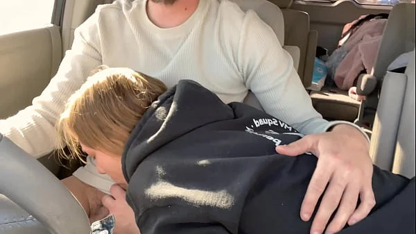 Wife Fucked in the Backseat After Road Head