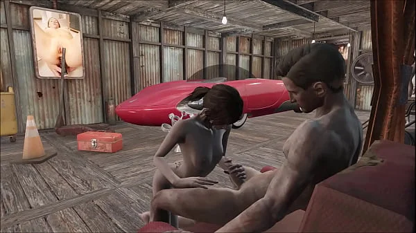 FO4 Good fuck in the garage