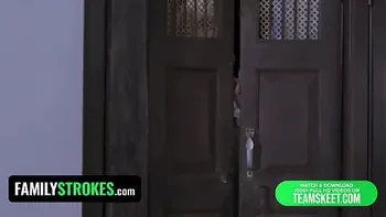 StepFather Encourages StepSon To Bang His Girl Scout StepSister - FamilyStrokes