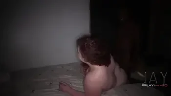 REDHEADED BRINA SCARLETT GETS RAILED BY BLACK COCK