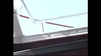 Juicy babe with raven hair Angelina Crow got her butt polished on the cruising luxury yacht